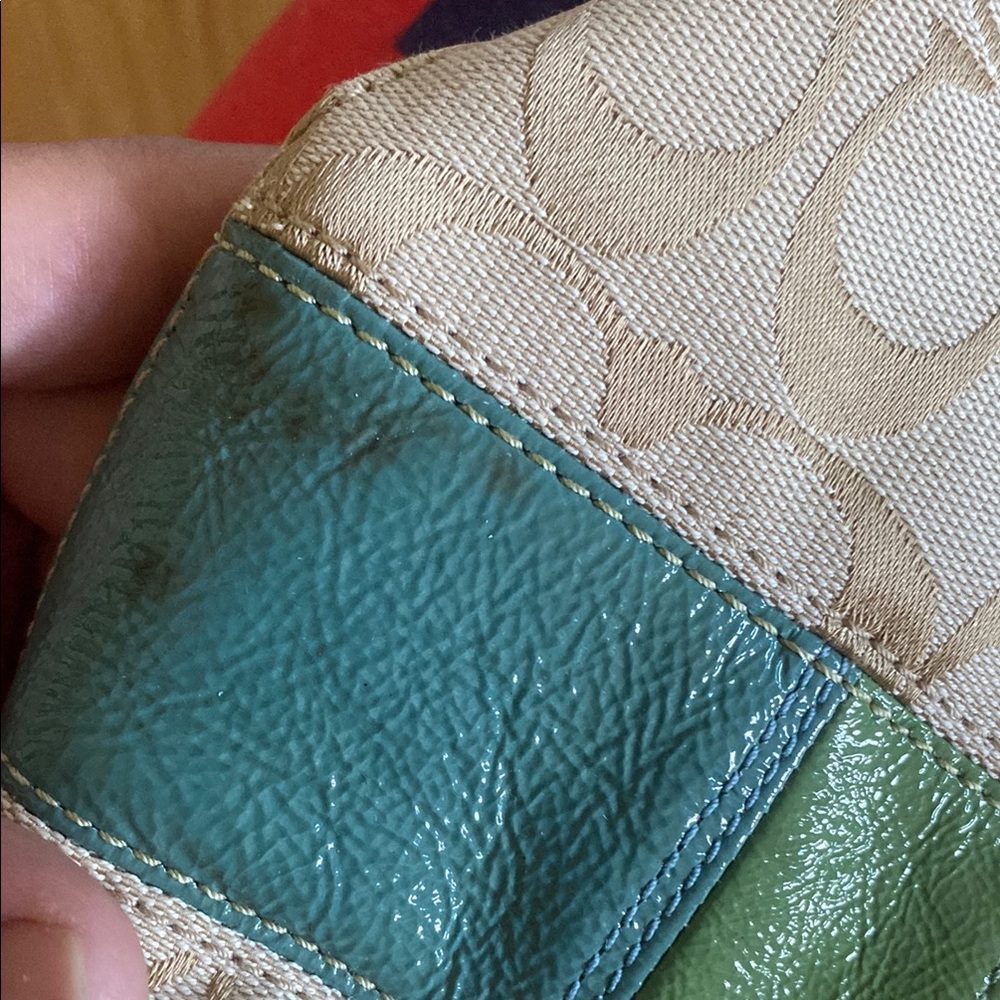 Coach Multicolor Patchwork Shoulder Bag - image 8